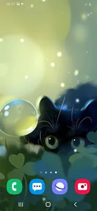 Sneaky Cat Live Wallpaper screenshot 1