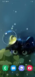 Sneaky Cat Live Wallpaper screenshot 2