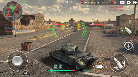 Tank Warfare: PvP Battle Game screenshot 15