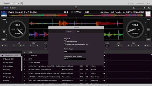 Transitions DJ for Chromebook screenshot 2