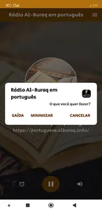 Rádio Al-Buraq em português screenshot 0