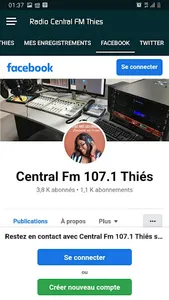 Central FM Thies 107.1 screenshot 3
