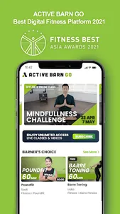 Active Barn Go: Yoga & Fitness screenshot 0