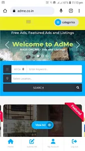 AdMe-Ads and Listings screenshot 1