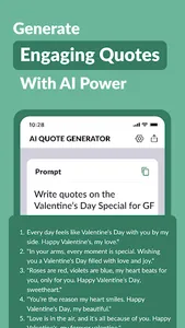 AI Quotes Generator, Writer screenshot 1