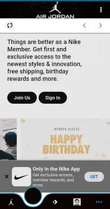 Air Jordan Official screenshot 0