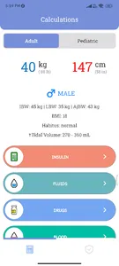 Anesthesia Calculator screenshot 1