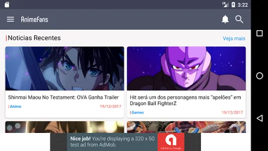 AnimeFans - Noticias de Animes screenshot 5