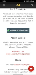 Azeem Builders screenshot 1