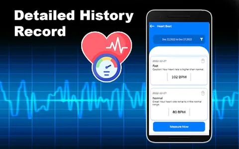 Finger Blood Pressure Checker screenshot 1