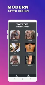 Body Tattoo Design - 3d Tattoo screenshot 0
