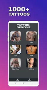 Body Tattoo Design - 3d Tattoo screenshot 1