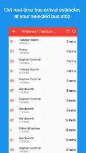 Bus Times : London - TfL screenshot 0