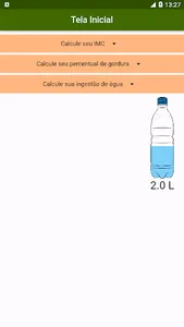 IMC, gordura no corpo e água screenshot 0