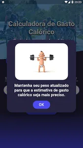 Calculadora de Gasto Calórico screenshot 2