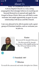 Calvary Baptist NJ screenshot 2