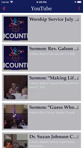 Calvary Baptist NJ screenshot 3