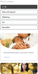 Aberlour Perinatal Connect screenshot 1