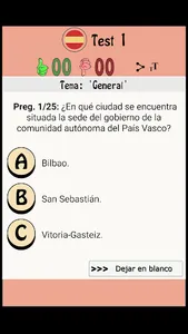 Examen nacionalidad española screenshot 16