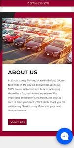 Classic Luxury Motors screenshot 1