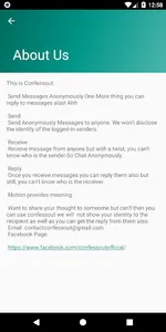 Confessout | Send and Reply An screenshot 7
