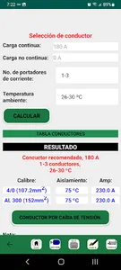 Cálculos Eléctricos Nom screenshot 3