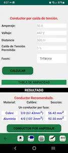 Cálculos Eléctricos Nom screenshot 6