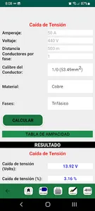 Cálculos Eléctricos Nom screenshot 7