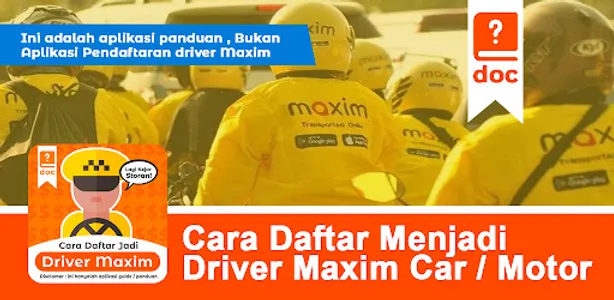 cara daftar driver maxim motor screenshot 1