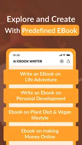 AI Ebook Writer - Write a Book screenshot 3