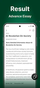AI Essay Writer & helper screenshot 3