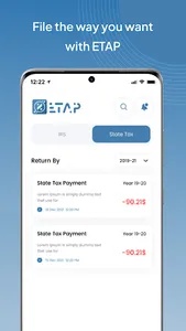 ETAPtax screenshot 2