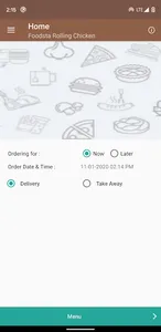 Foodsta Rolling Chicken screenshot 0