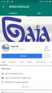 GAIA FM PERU screenshot 2