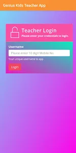 Genius Kids Teacher App screenshot 1