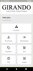 Girando Gastro Partner screenshot 1