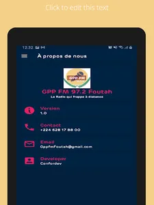 GPP FM Foutah screenshot 5