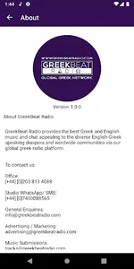 GreekBeat Radio screenshot 2