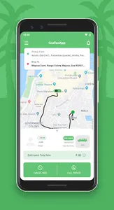 GoaTaxiApp Customer screenshot 3