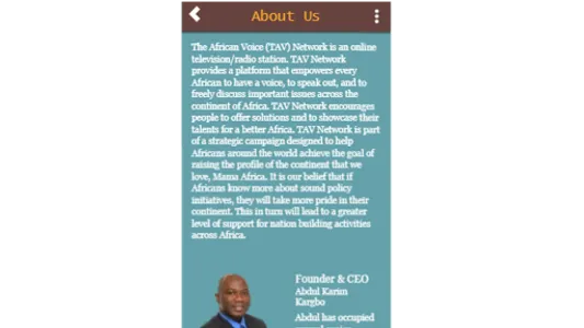 The African Voice Network screenshot 5