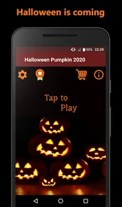 Halloween pumpkin clicker! screenshot 0