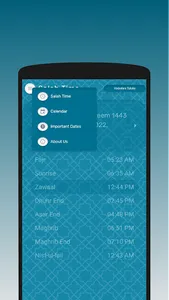 Hijri Salah App (Fatimid) screenshot 1