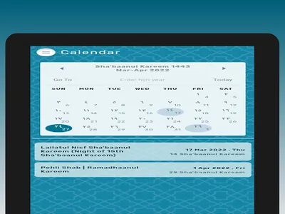 Hijri Salah App (Fatimid) screenshot 18