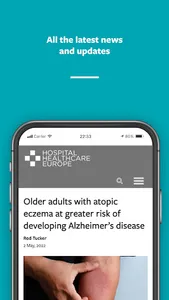 Hospital Healthcare Europe screenshot 1
