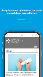 Hospital Healthcare Europe screenshot 2