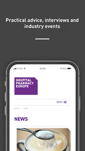 Hospital Pharmacy Europe screenshot 2