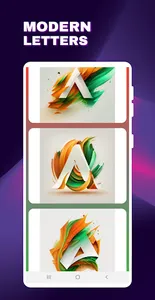Indian Flag 3d Name -A to Z DP screenshot 1