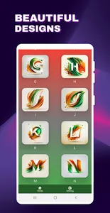 Indian Flag 3d Name -A to Z DP screenshot 3