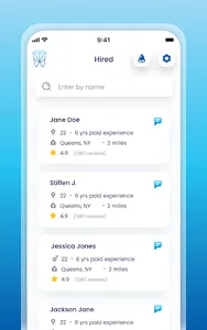 iTEMP App screenshot 2