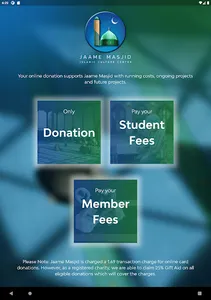Jaamemasjid Donation screenshot 1